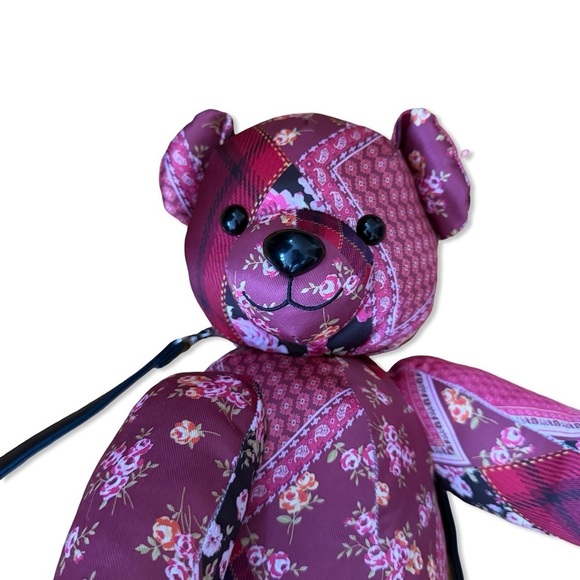 Delia’s Dollskill CUDDLY JOURNEY BEAR BACKPACK Patchwork Teddy Bear Bag main image 4